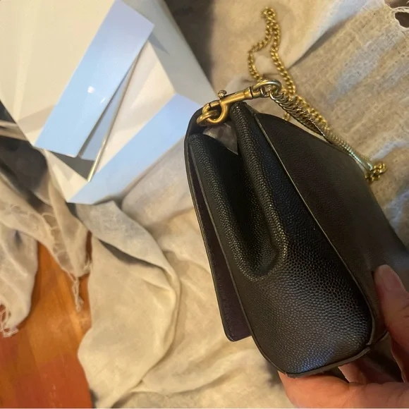 Coach Black Chain Shoulder Bag - Picture 6 of 11